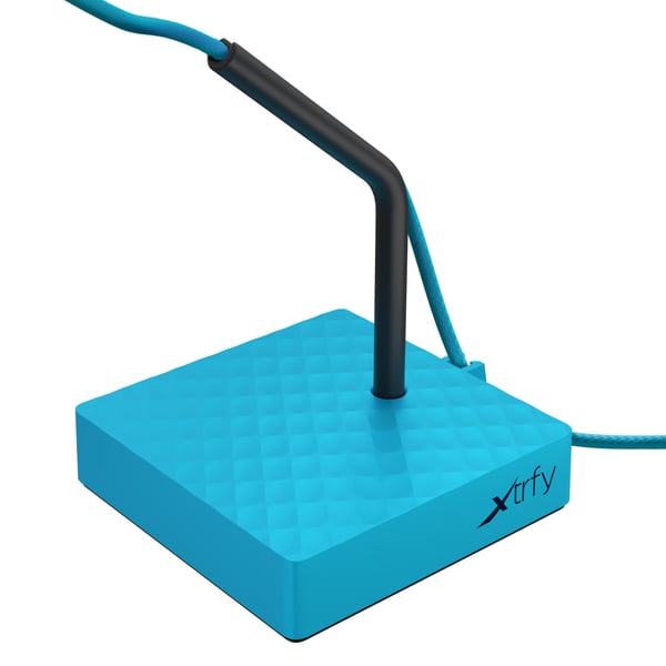 CHERRY XTRFY B4 Skrivebord Kabelholder Blå 1 stk
