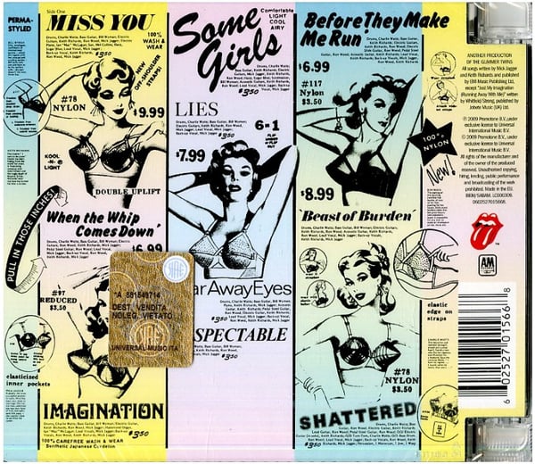 Pikkukuva 2 / 2: Universal Music The Rolling Stones - Some Girls 2009 Re-Mastered, CD Rock