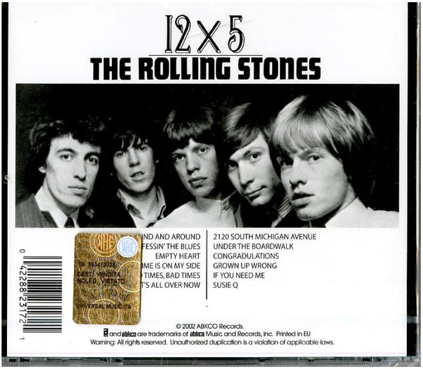 Universal Music The Rolling Stones - 12 x 5, CD Rock