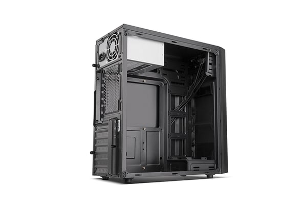 Miniatyrbild 6 av 6: Lite LITE010 Midi Tower Svart 500 W