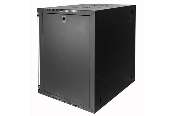 LINK LK1912UN rack 12U Väggmonterad rack Svart