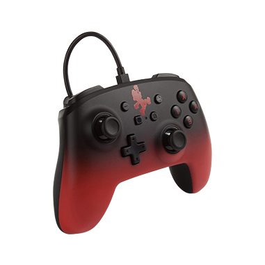 PowerA 1513568-01 spil-controller Sort, Rød USB Gamepad Analog/digital Nintendo Switch
