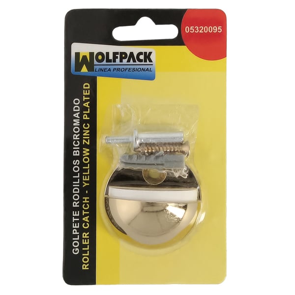 Miniatyrbild 4 av 4: Wolfpack Tope Puerta Atornillar Acero Inoxidable Latonado