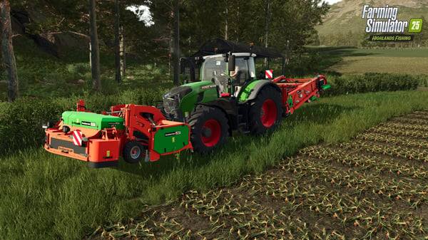 Miniatyrbillede 2 af 7: Giants Software Farming Simulator 25 - Highlands Fishing Edition speciel PC