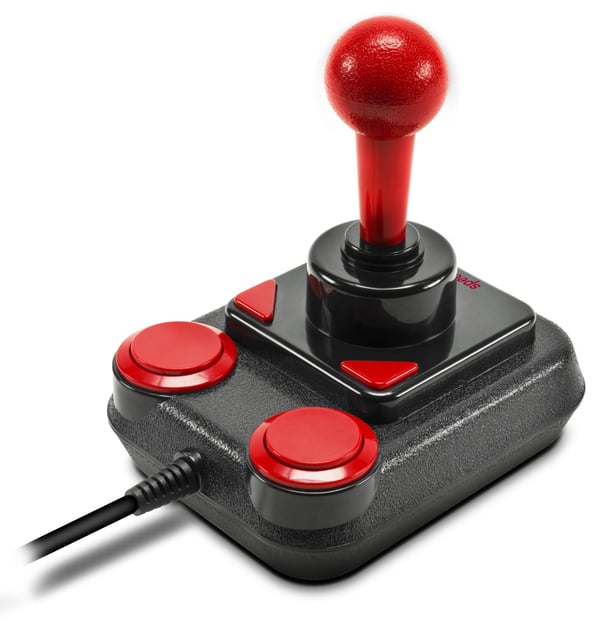 SPEEDLINK Competition Pro Extra Sort, Rød USB 1.1 Joystick Analog Android, PC SPEEDLINK Competition Pro Extra Sort, Rød USB 1.1 Joystick Analog Android, PC