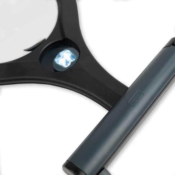 Carson LumiCraft forstørrelsesglas 2x Sort