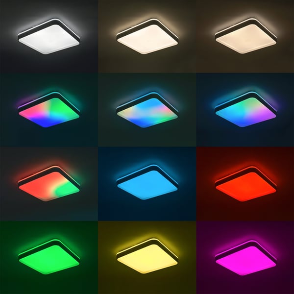 Ksix BXPLAFLED14 intelligent belysning Intelligent loftslys Wi-Fi/Bluetooth 35 W