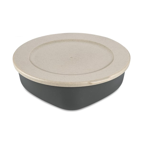 Miniatyrbillede 1 af 2: koziol Connect Rund Kasse 1,3 L Sort 1 stk