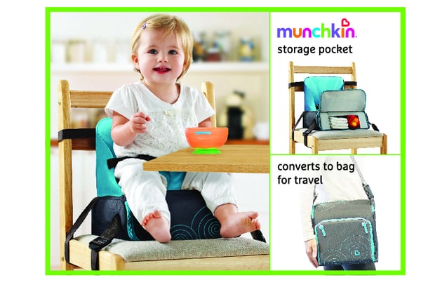 Munchkin GoBoost Travel Booster Seat Forhøjet sæde