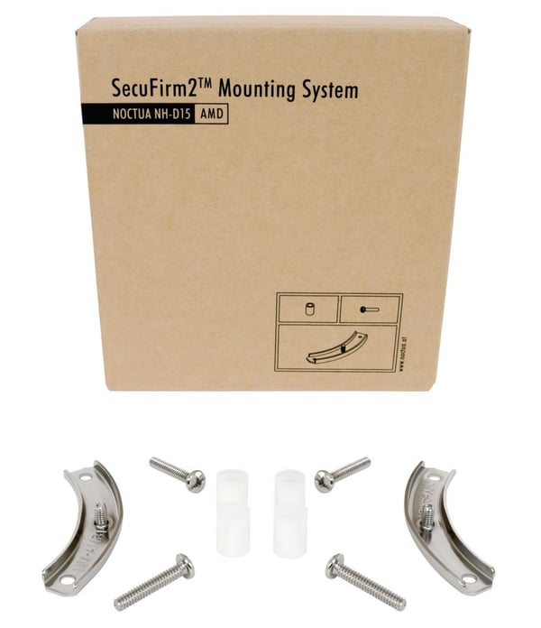 Miniatyrbillede 3 af 7: Noctua NH-D15 Computerkølesystem Processor Køler 14 cm Beige, Brun, Stål