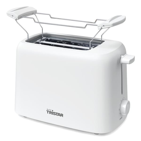 Miniatyrbild 1 av 5: Tristar BR-1061 brödrostar 6 2 skivor 650 W Vit