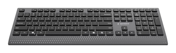 Gembird KB-MCH-06 tastatur Hjemme/kontor USB QWERTY US International Sort