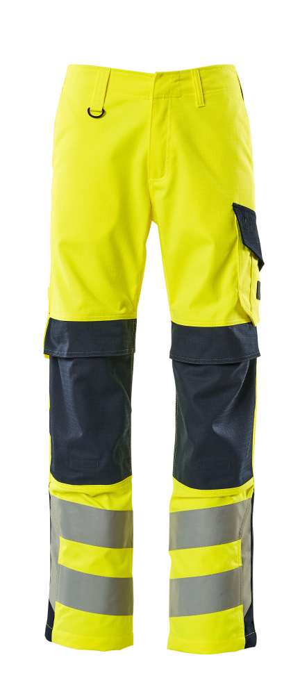 MASCOT 13879-216-17010 Bukser Marineblå, Gul