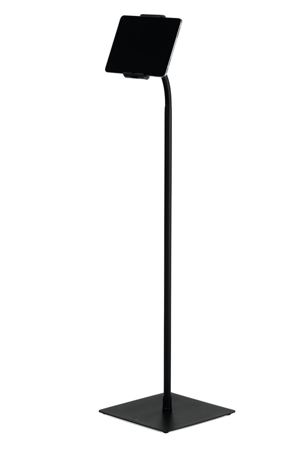 Durable Tought Floor Stativ för surfplatta Svart
