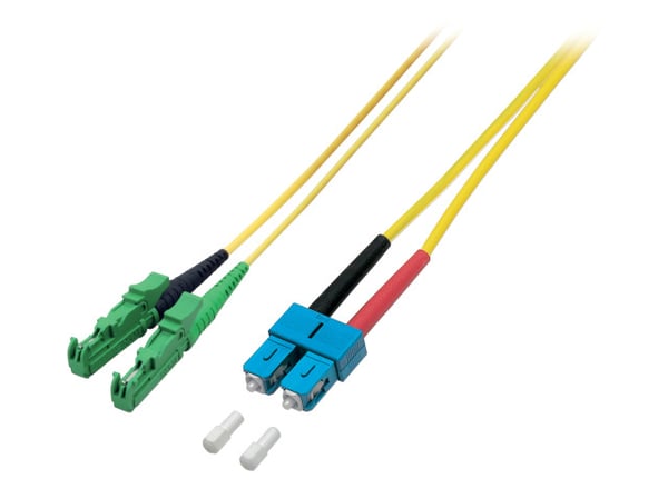 EFB Elektronik O0939.15 InfiniBand og fiberoptisk kabel 15 m E-2000 (LSH) SC Gul