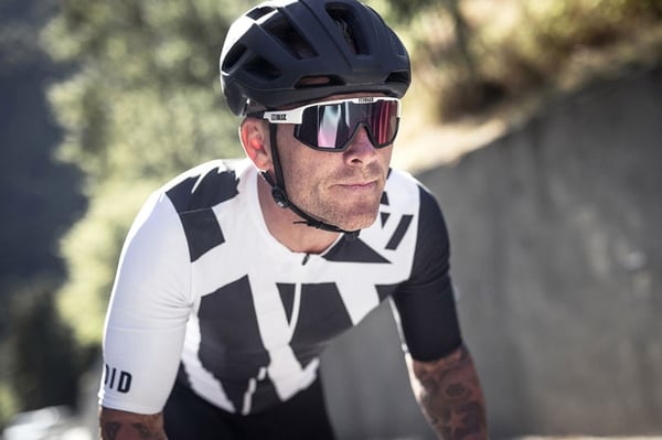 Bliz Fusion Cykelbriller Unisex Fuld kant Hvid