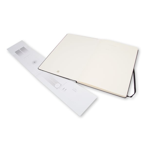 Miniatyrbillede 2 af 4: Moleskine 978-88-6293-193-9 blok og notesblok A4 Sort
