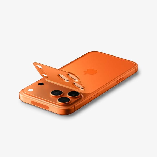 Spigen Optik Pro XL EZ Fit Kameran linssisuoja Apple 2 kpl