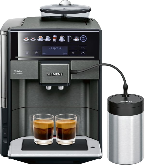 Miniatyrbild 2 av 6: Siemens TE657F09DE kaffemaskin Helautomatisk Espressomaskin 1,7 l