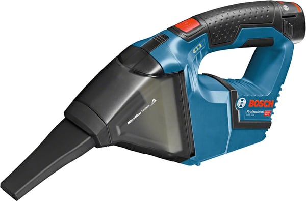 Bosch GAS 12V Professional håndholdt støvsuger Sort, Blå, Rød Poseløs