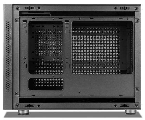 Miniatyrbild 2 av 18: NOX Hummer Vault Micro Tower Svart