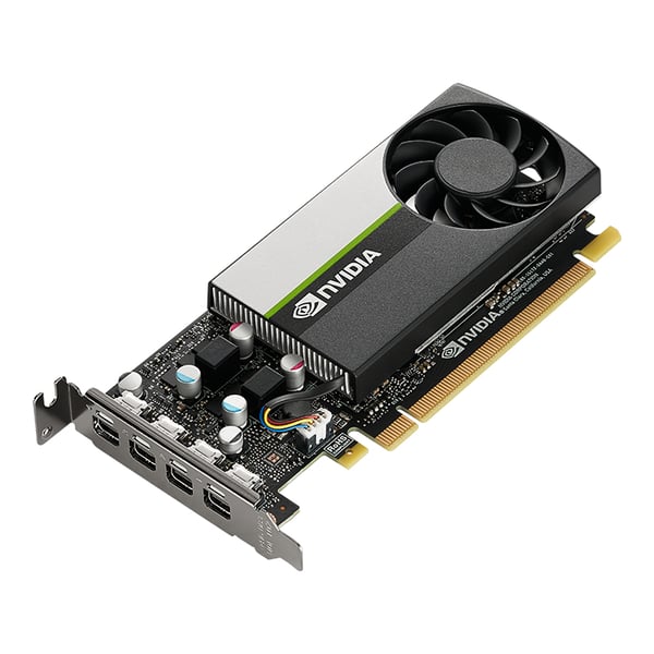 Miniatyrbild 1 av 9: PNY VCNT1000-SB grafikkort NVIDIA T1000 4 GB GDDR6
