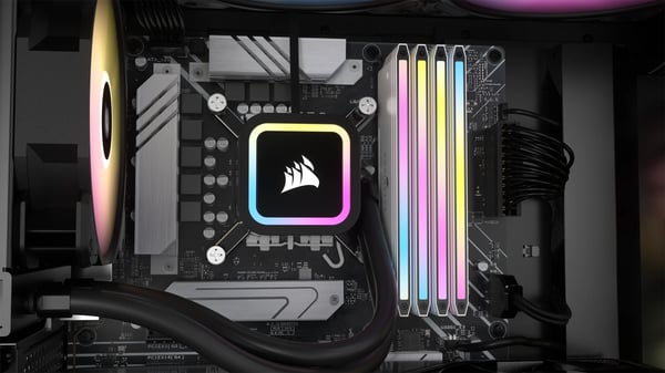 Corsair Dominator Titanium CMP32GX5M2X6600C32W muistimoduuli 32 GB 2 x 16 GB DDR5 288-pin DIMM