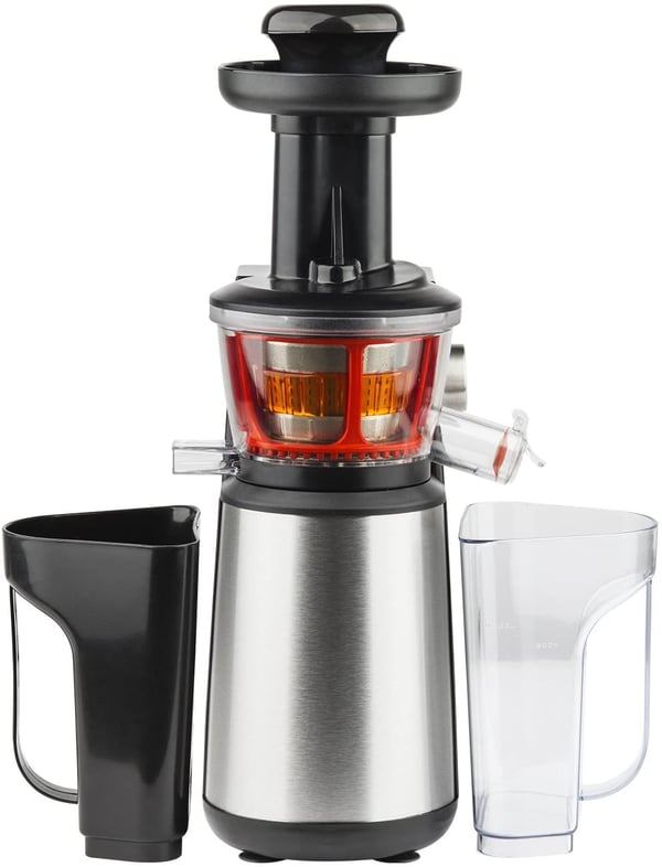Pikkukuva 1 / 7: H.Koenig GSX12 mehukone Hidas mehulinko 400 W Musta, Ruostumaton teräs
