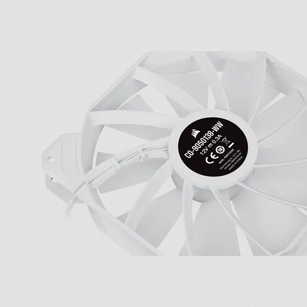Corsair SP140 RGB ELITE Computerkabinet Ventilator 14 cm Hvid 1 stk