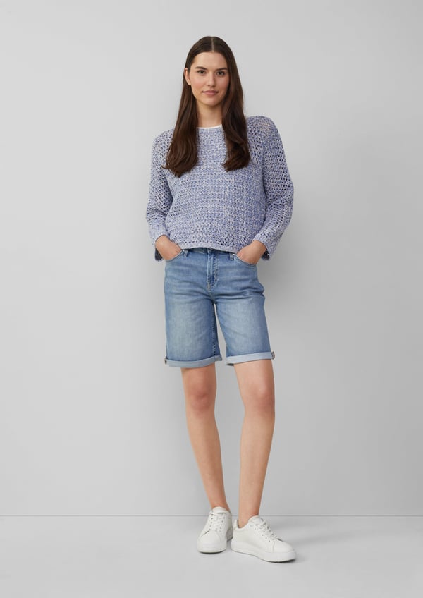 s.Oliver 2163794.54Z1.34 shorts Bermuda Hunstik Blå