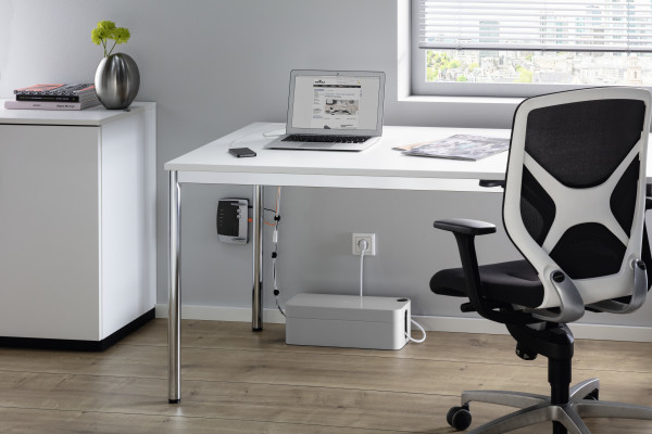 Miniatyrbillede 2 af 5: Durable Cavoline Box L Skrivebord Kabelboks Grå 1 stk