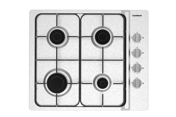 Corbero CPGS423X spishällar Rostfritt stål Inbyggd 60 cm Gas 4 zone(s)