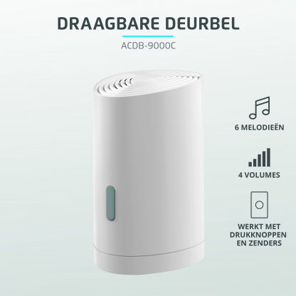 Miniatyrbillede 3 af 8: KlikAanKlikUit ACDB-9000C Hvid