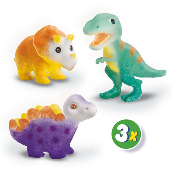 SES Airbrush-tussit dinosaurukset 3x 14295 42957