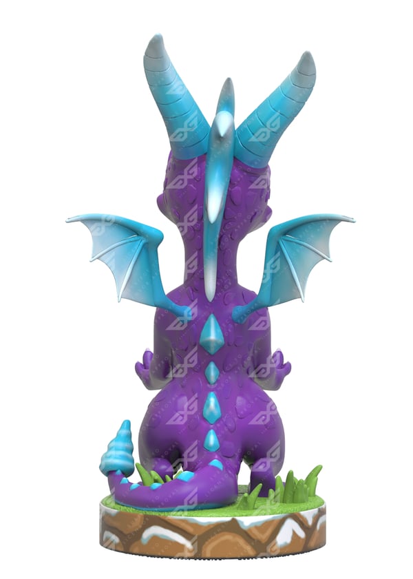 Exquisite Gaming Cable Guys Spyro Passiiviteline Peliohjain, Matkapuhelin/älypuhelin Sininen, Purppura