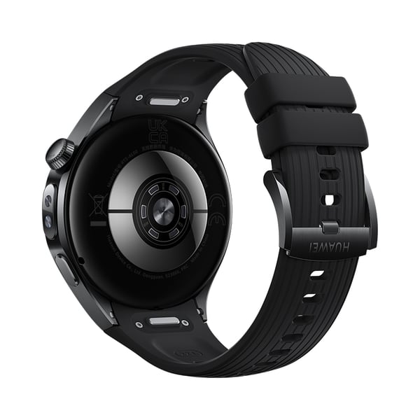 Huawei WATCH 5 3,81 cm (1.5") AMOLED 46 mm Digital 466 x 466 pixel Berøringsskærm Sort Wi-Fi GPS (satellit)
