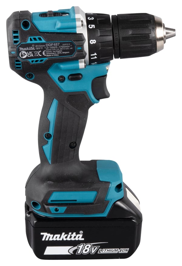 Miniatyrbillede 8 af 10: Makita DDF487Z bor 1700 rpm 940 g Turkis