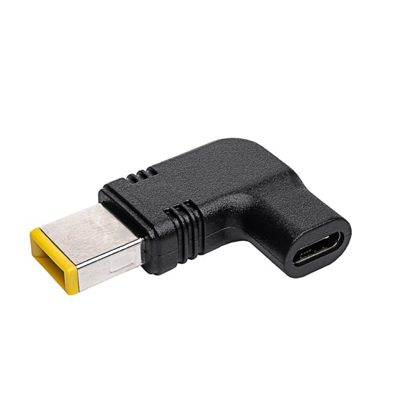 Miniatyrbild 2 av 3: Akyga AK-ND-C11 kabelomvandlare (hane/hona) USB-C Slim Tip Svart