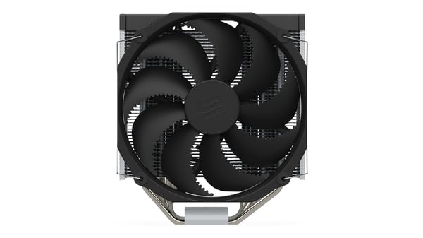 Miniatyrbillede 10 af 15: SilentiumPC Fortis 5 Processor Luftkøler 14 cm Sort, Grå, Stål