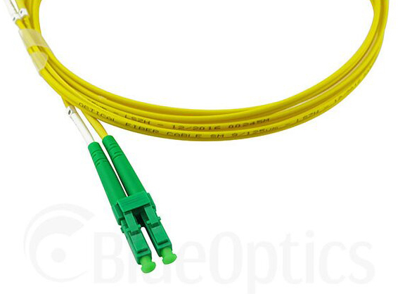 BlueOptics SFP3131BU0.5MS InfiniBand och fiberoptisk kabel 0,5 m LC Gul