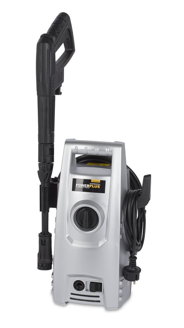 Miniatyrbild 11 av 12: Powerplus POWXG90400 högtryckstvätt Upprätt Elektrisk 390 l/h 1200 W Svart, Grå