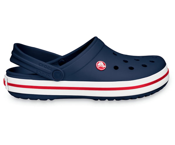 Crocs Crocband Clog Hanstik Marineblå, Rød, Hvid