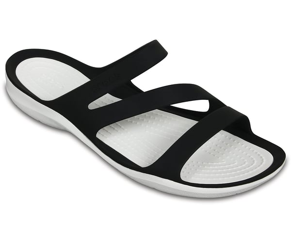 Miniatyrbillede 1 af 7: Crocs Swiftwater Hunstik Sort, Hvid