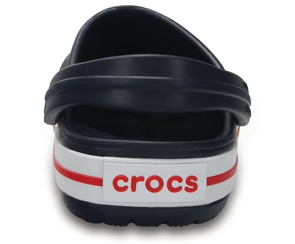 Miniatyrbillede 4 af 6: Crocs Crocband Clog Blokeringer Unisex Marineblå, Rød, Hvid