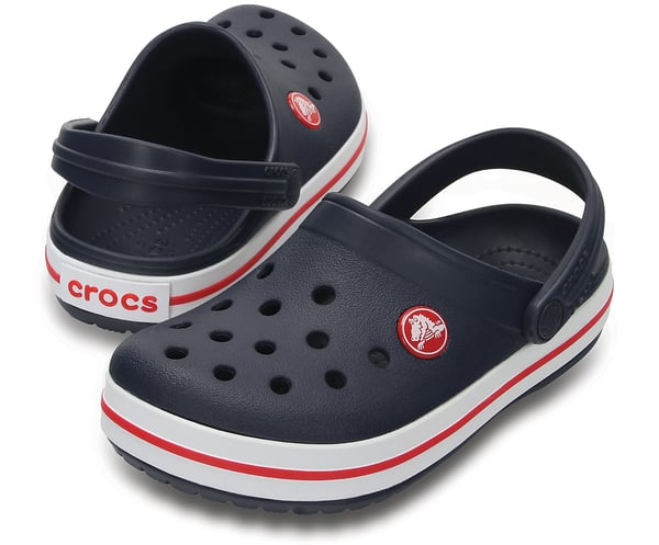 Miniatyrbillede 2 af 6: Crocs Crocband Clog Blokeringer Unisex Marineblå, Rød, Hvid