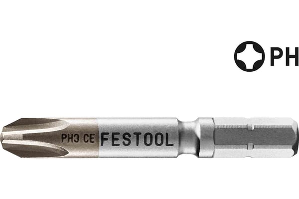 Miniatyrbillede 1 af 2: Festool PH 3-50 CENTRO/2 skruetrækker bit 2 stk