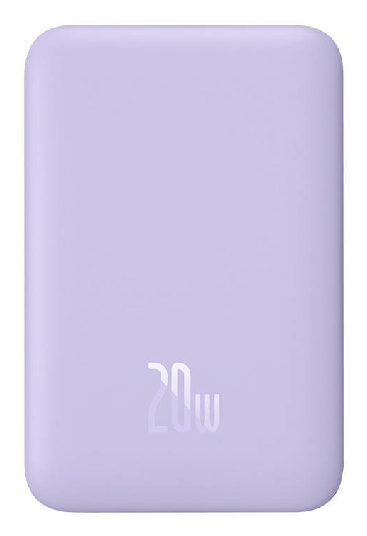 Miniatyrbillede 1 af 11: Baseus PPCX110105 powerbank Lithium polymer (LiPo) 10000 mAh Trådløs opladning Lilla
