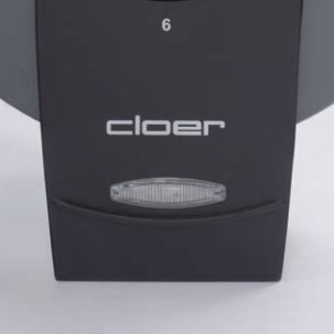 Cloer 1625 vaffeljern 5 vaffel/vafler 930 W Sort, Grå