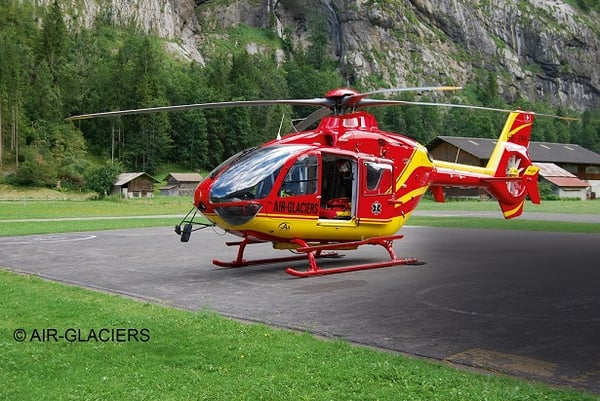 Revell EC135 Air-Glaciers Model af helikopter Monteringssæt 1:72