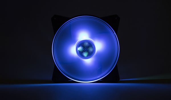 Cooler Master MasterFan Pro 140 Air Flow RGB Suoritin Tuuletin Musta, Läpinäkyvä